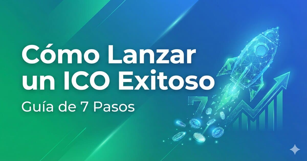 Cómo Lanzar un ICO Exitoso: Guía de 7 Pasos (para principiantes)